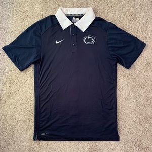 Nike Penn State Dri Fit Polo Shirt